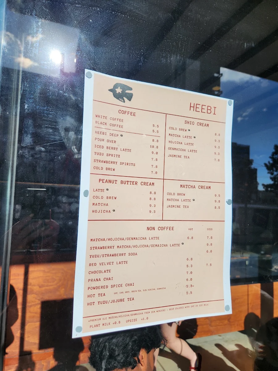 Menu, HEEBI