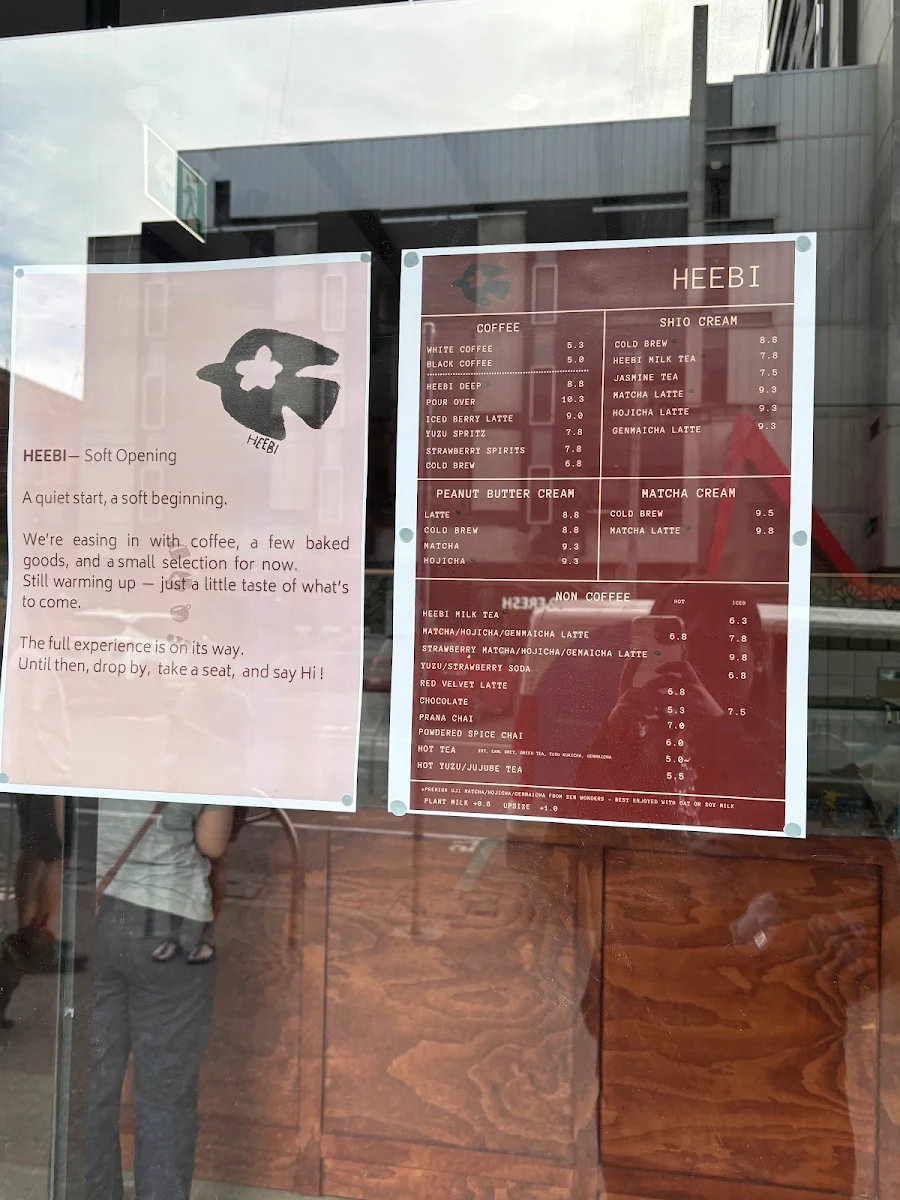 Menu, HEEBI