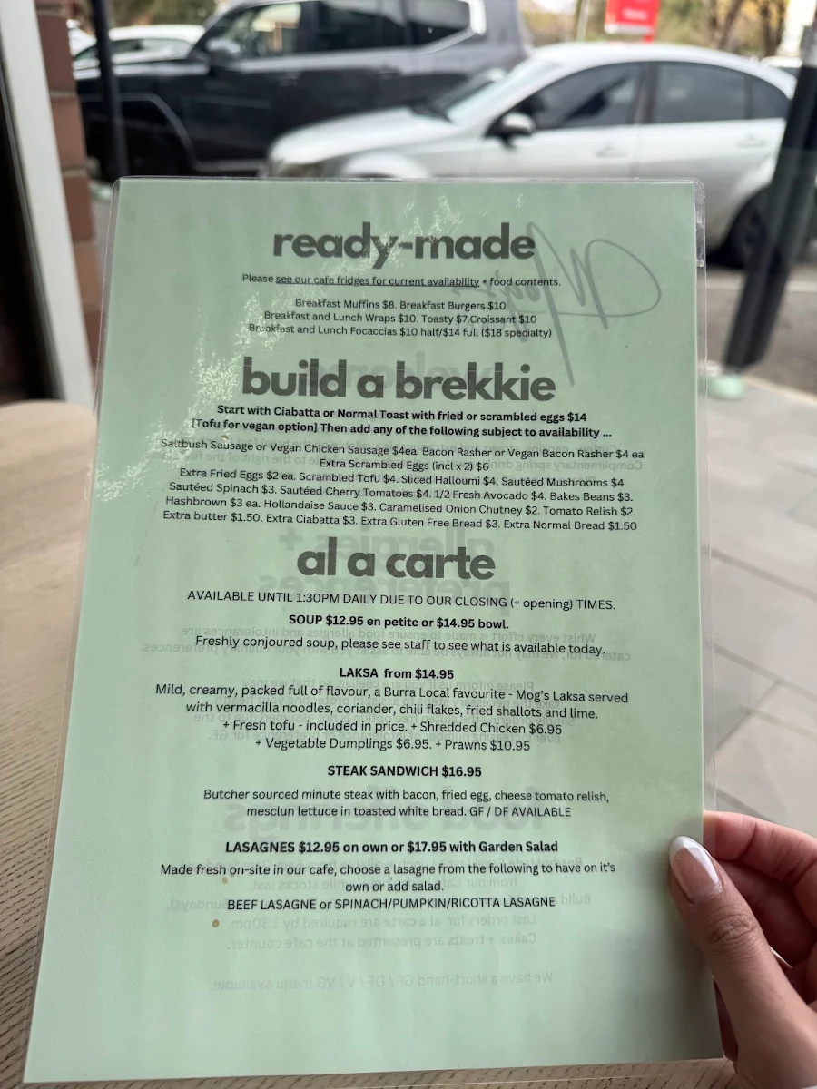 Menu photo 1