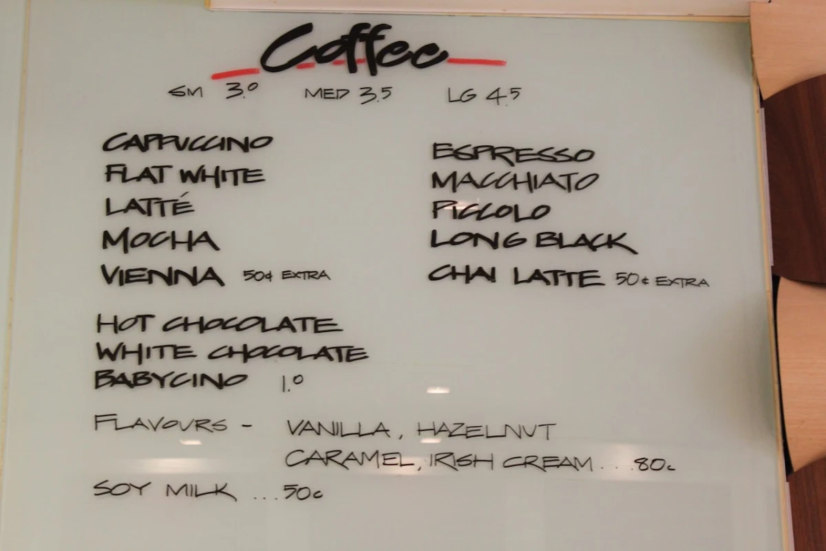 Menu, Legal Grind