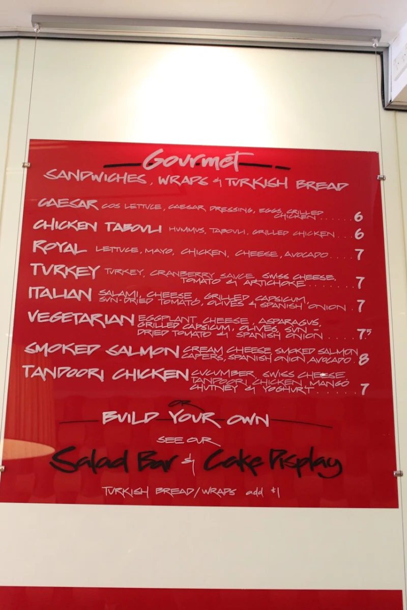 Menu, Legal Grind