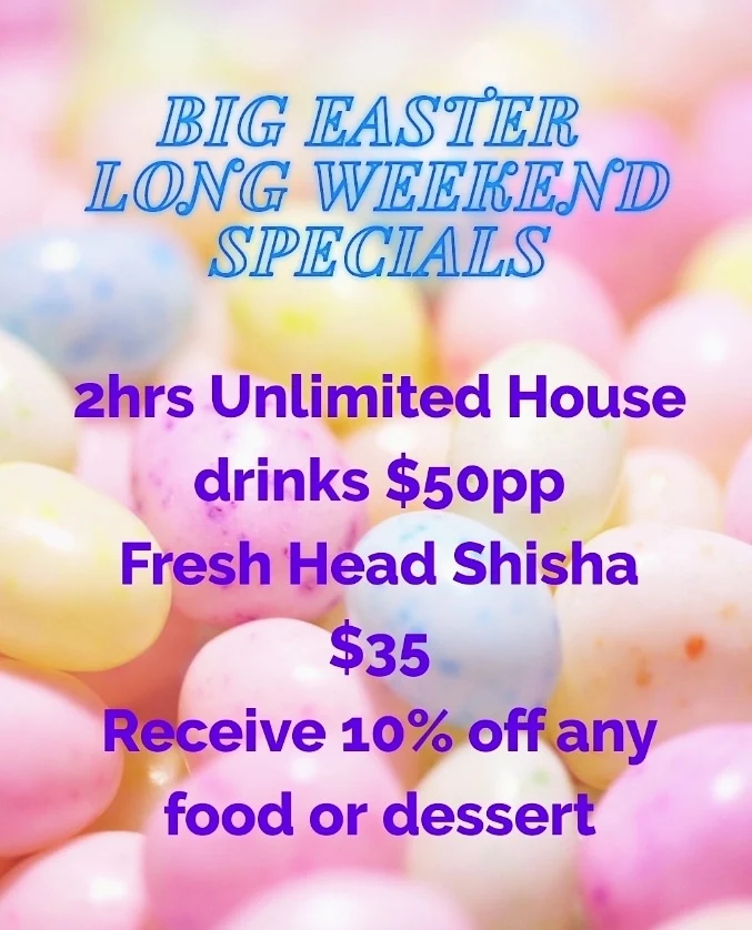 Menu, The Shisha Spot Bar & Grill