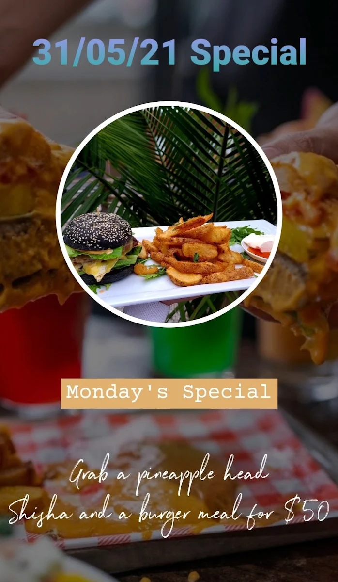 Menu, The Shisha Spot Bar & Grill