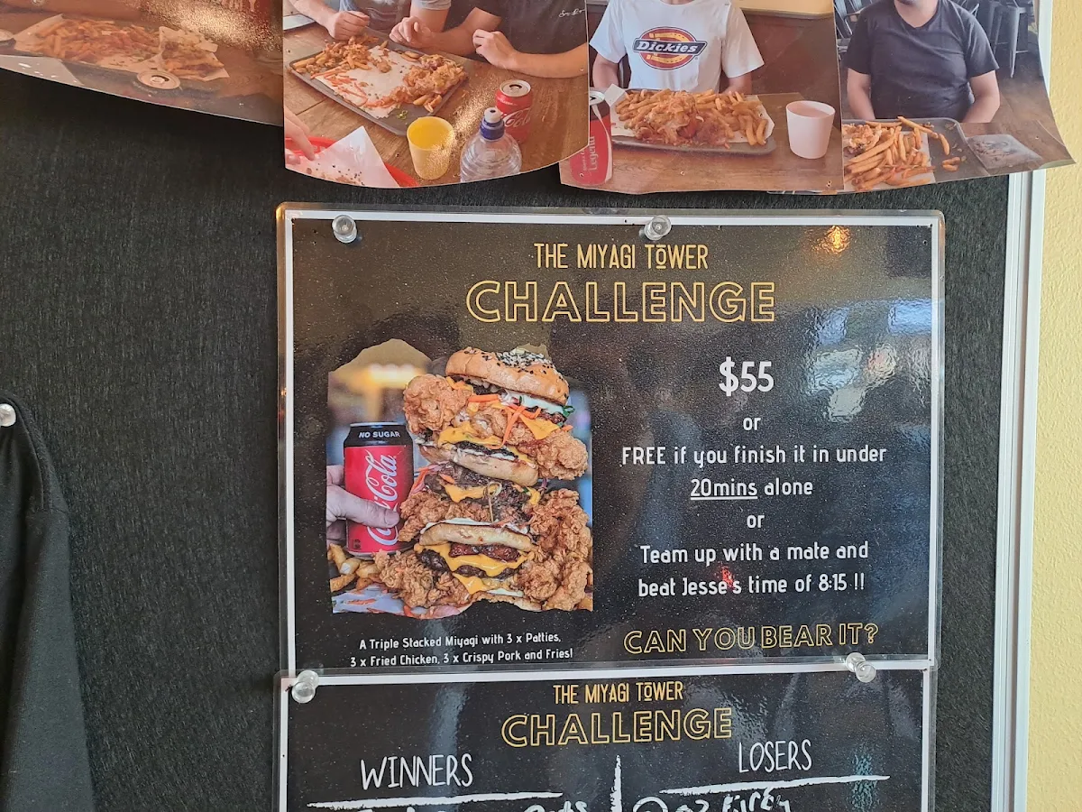 Menu, Two Hungry Bears Narrabeen