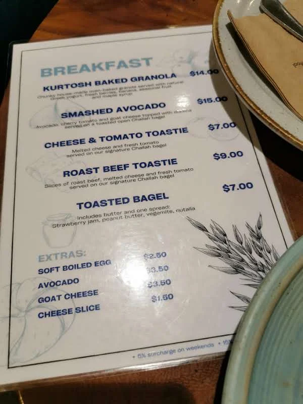 Menu, Kürtősh - Hawthorn