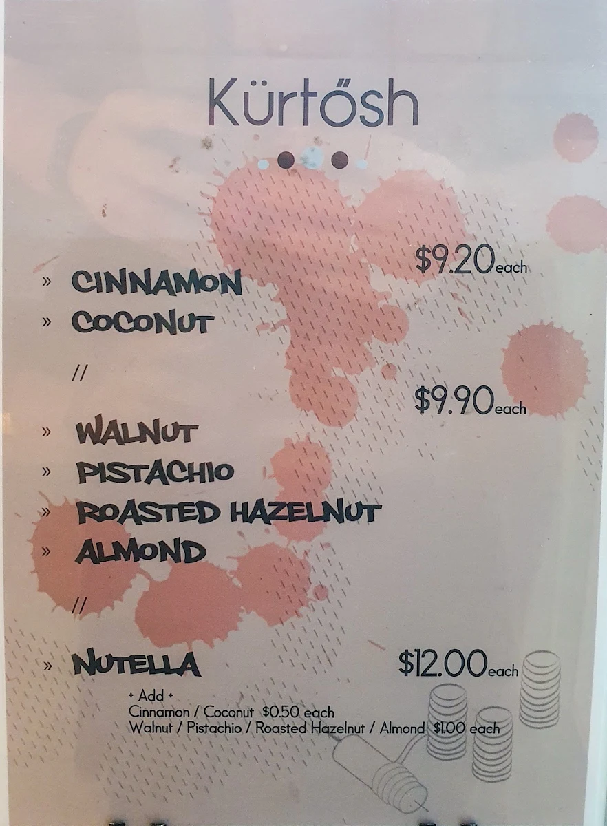 Menu, Kürtősh - Hawthorn