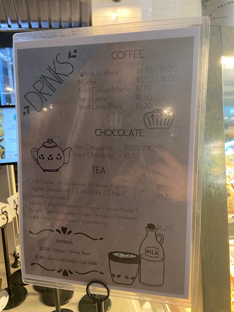 Menu, Kürtősh - Hawthorn