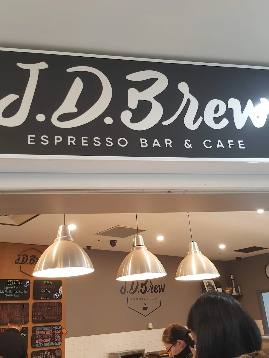 Menu, J.D. Brew Espresso Bar & Cafe
