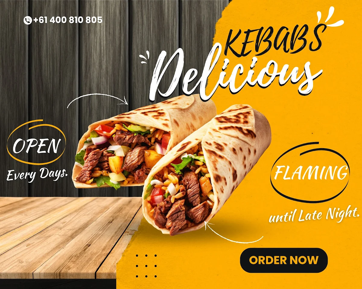 Menu, Margate Kebab & Ice Cream