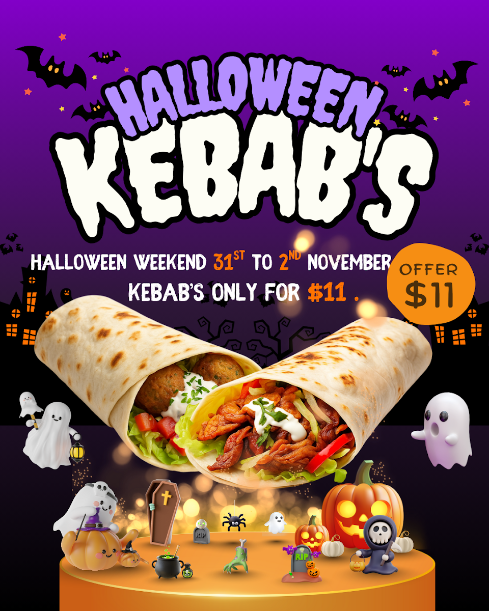 Menu, Margate Kebab & Ice Cream