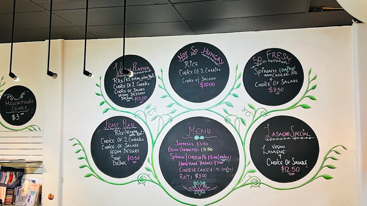 Menu, Gopals