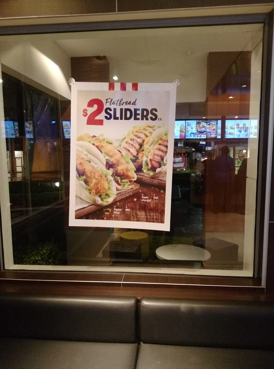 Menu, KFC Eastwood