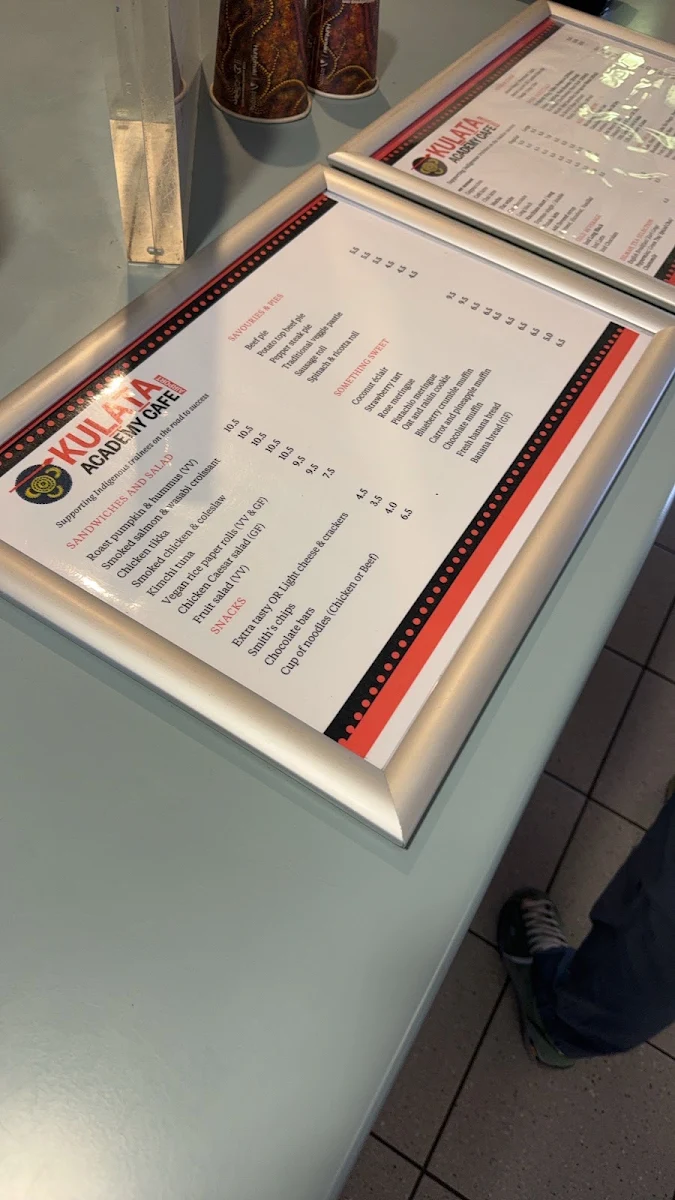 Menu, Kulata