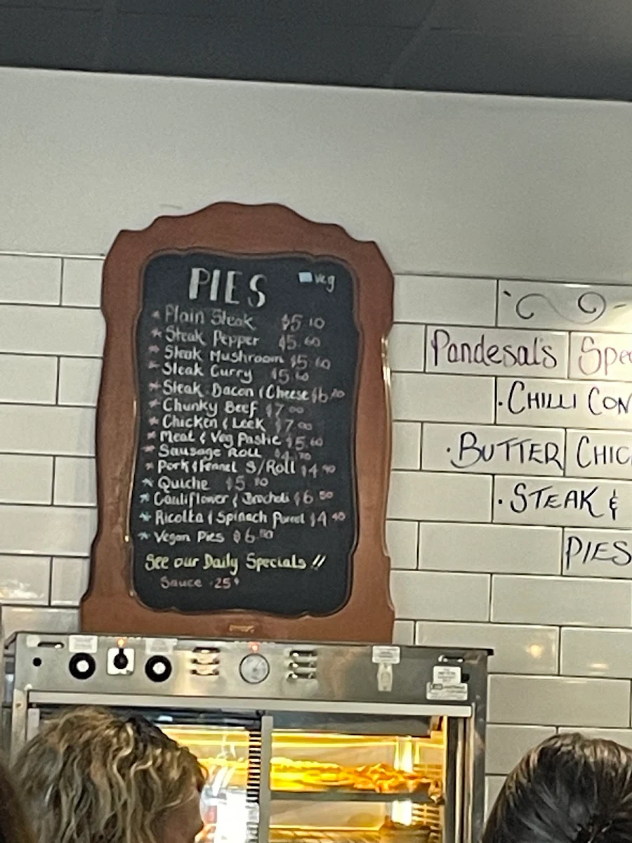 Menu, Pandesal Bakery
