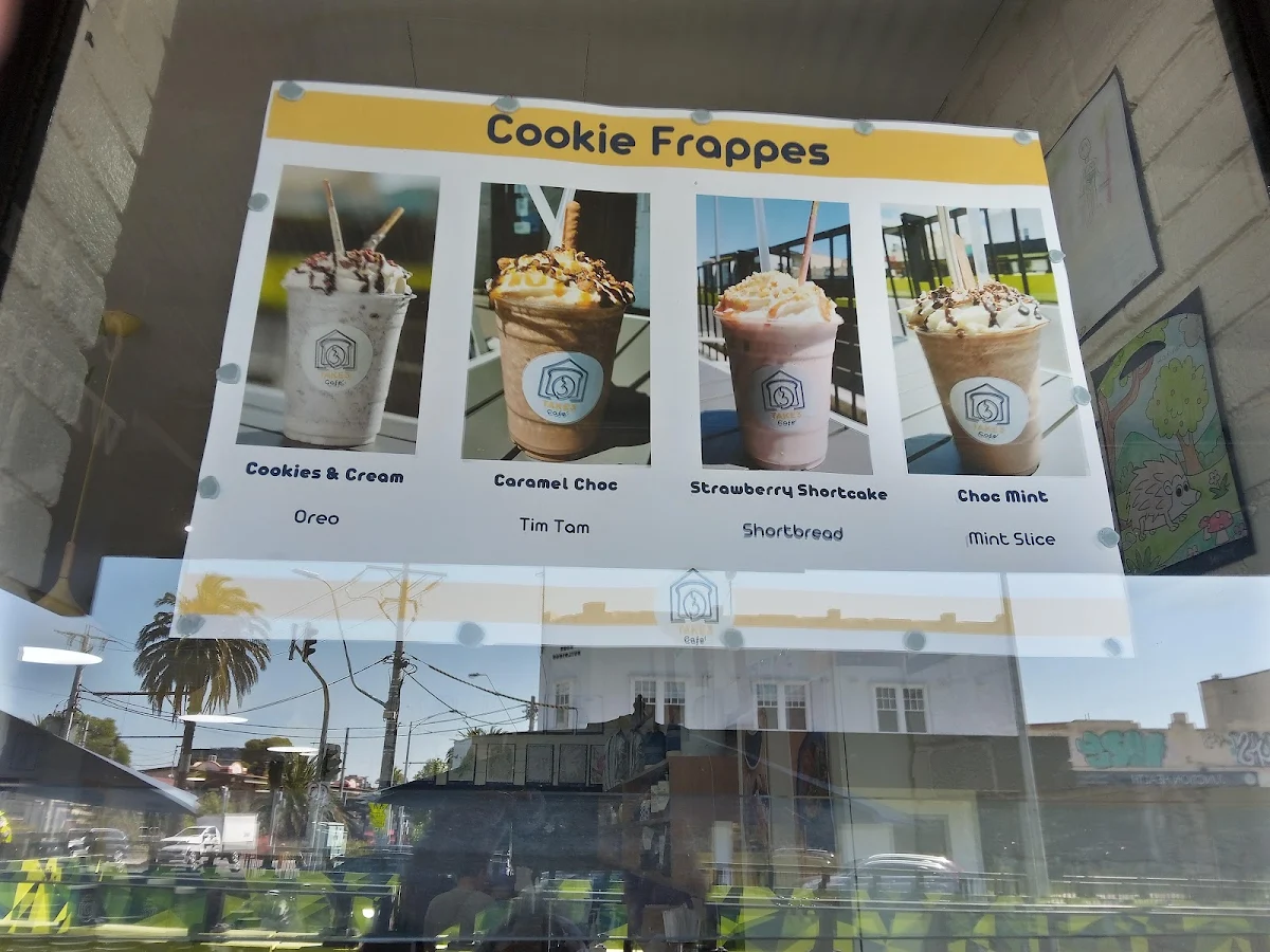 Menu, Take 3 Cafe