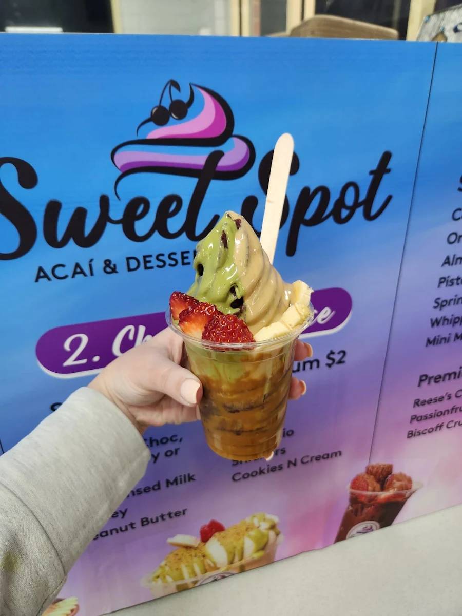 Menu, Sweet Spot Acai & Dessert Bar Epping