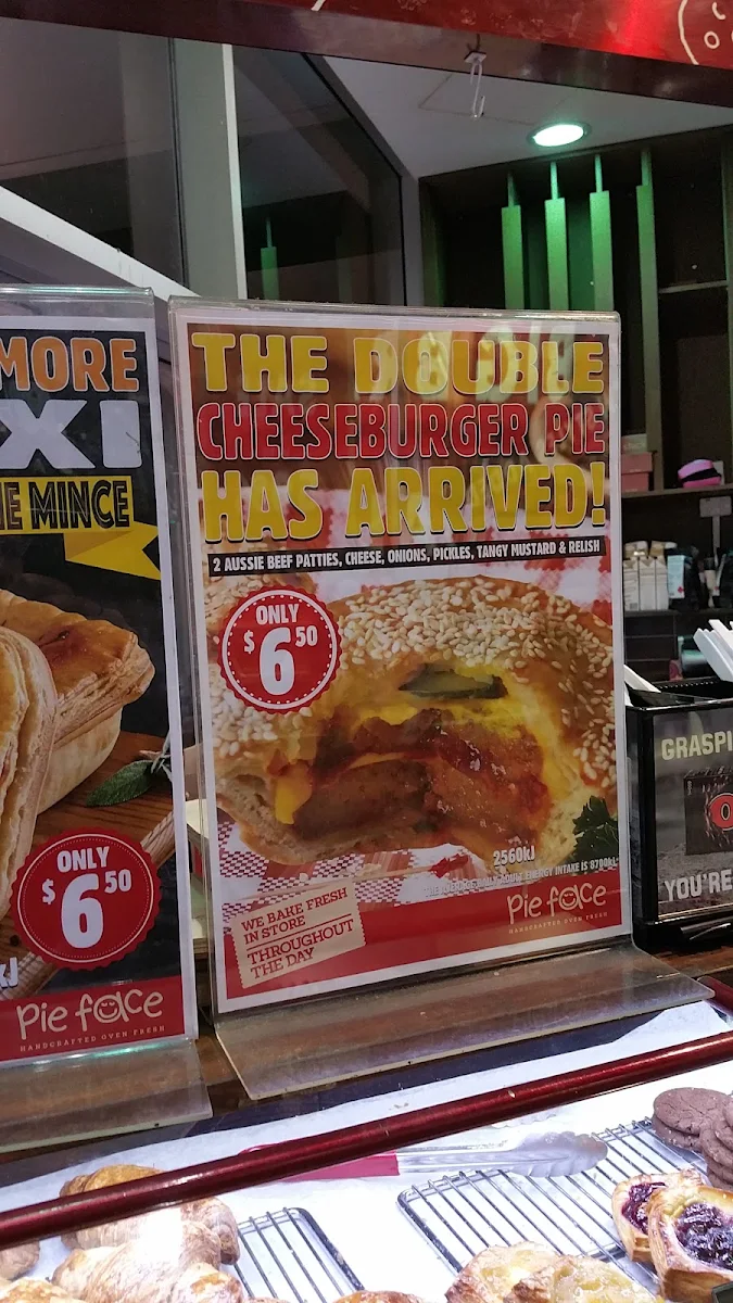 Menu, Pie Face