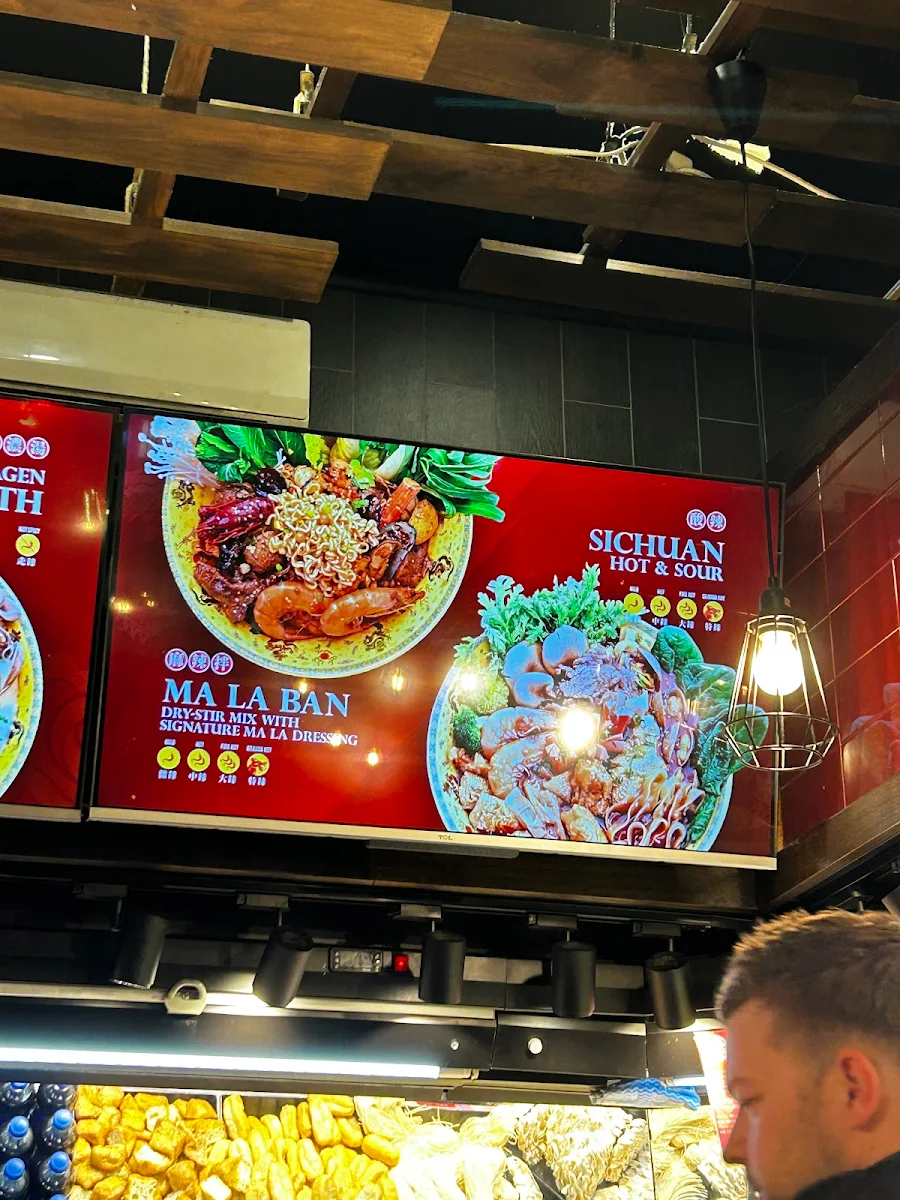 Menu, Dragon Hot Pot Swanston