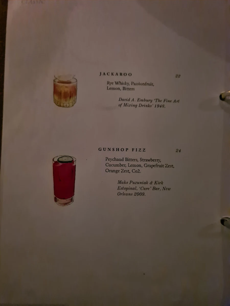 Menu, Molly