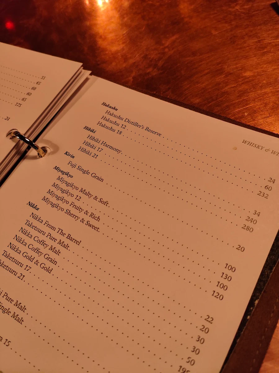 Menu, Molly