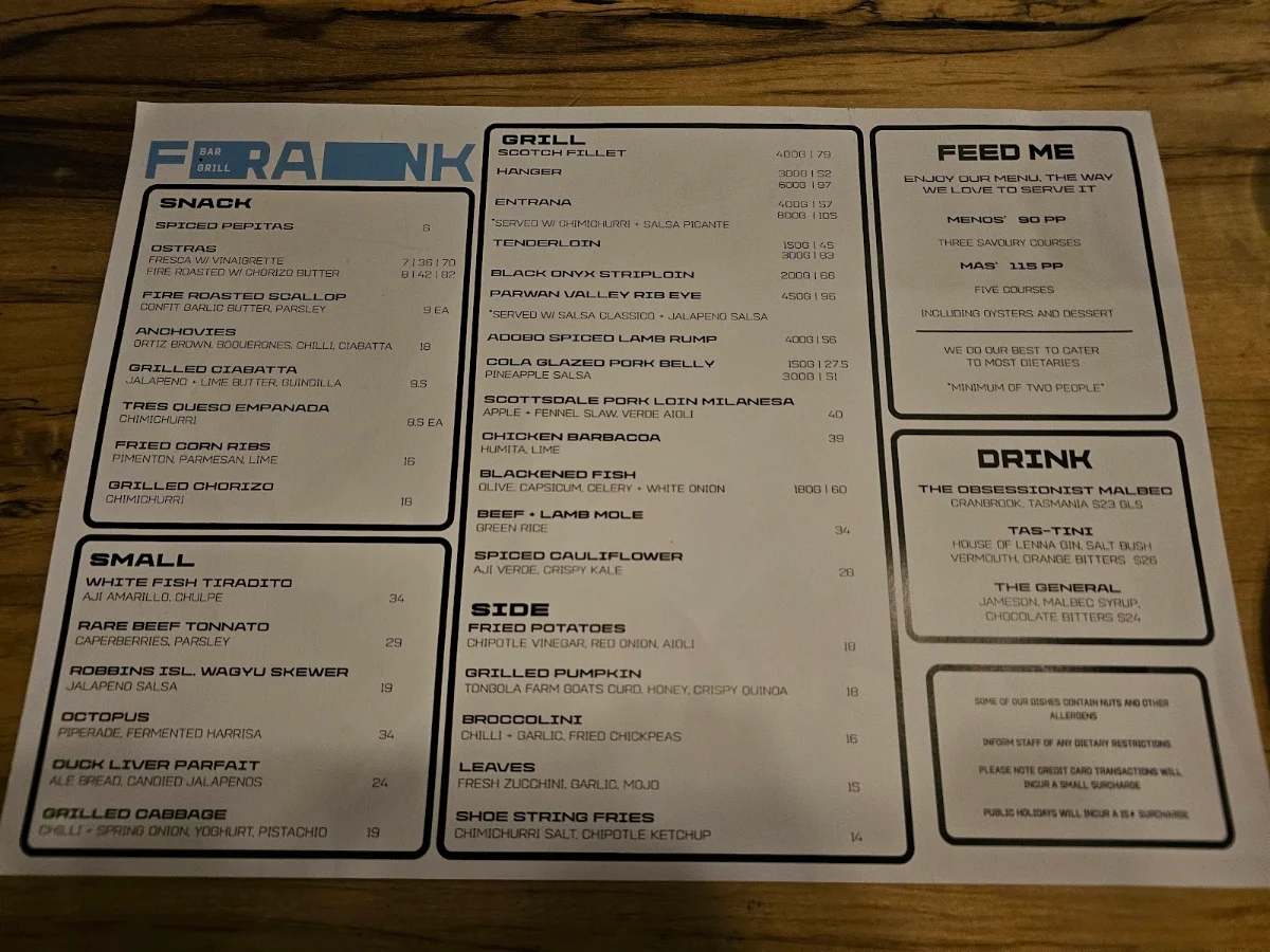Menu photo 1