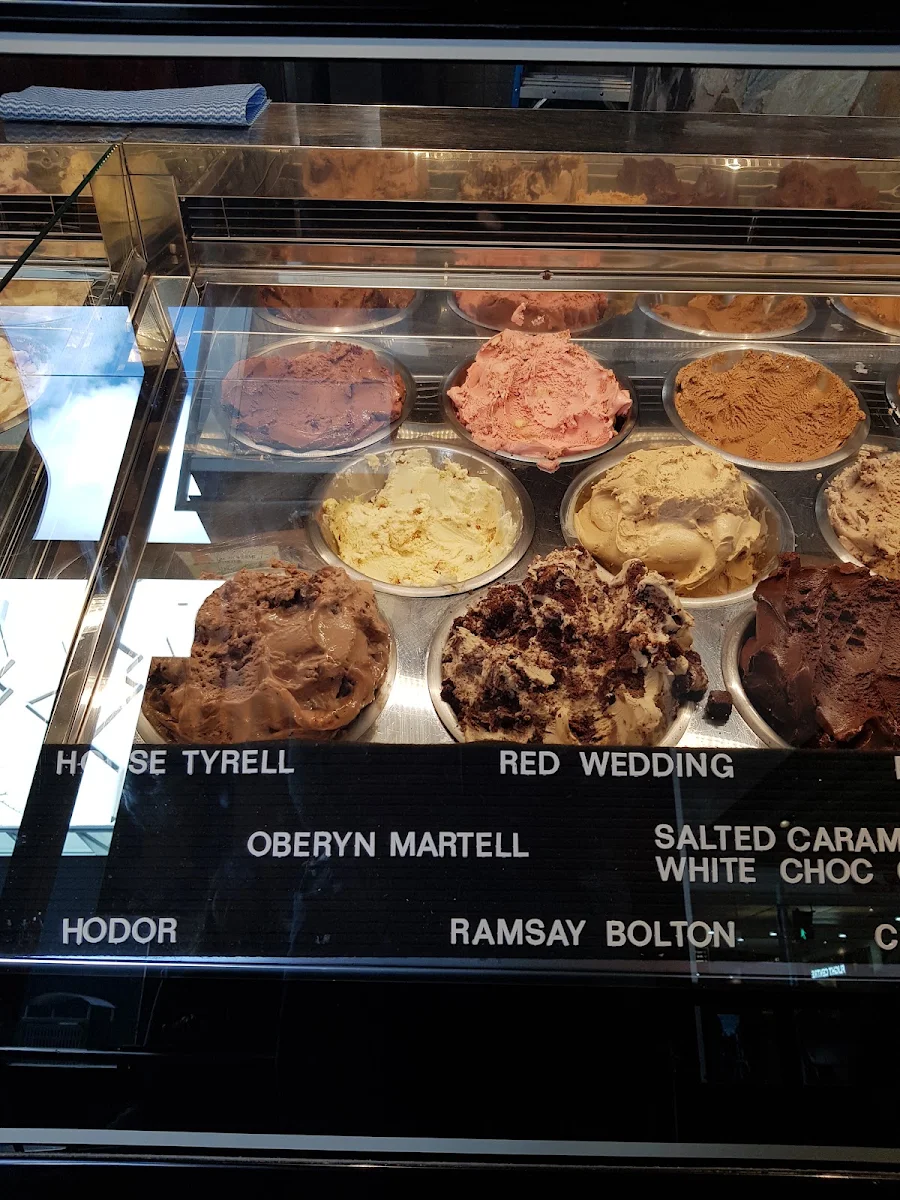 Menu, Gelato Messina