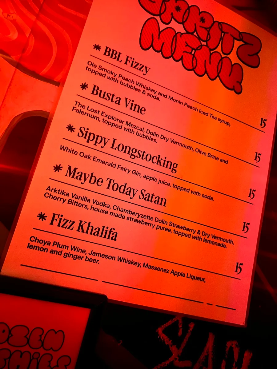 Menu, Section 8