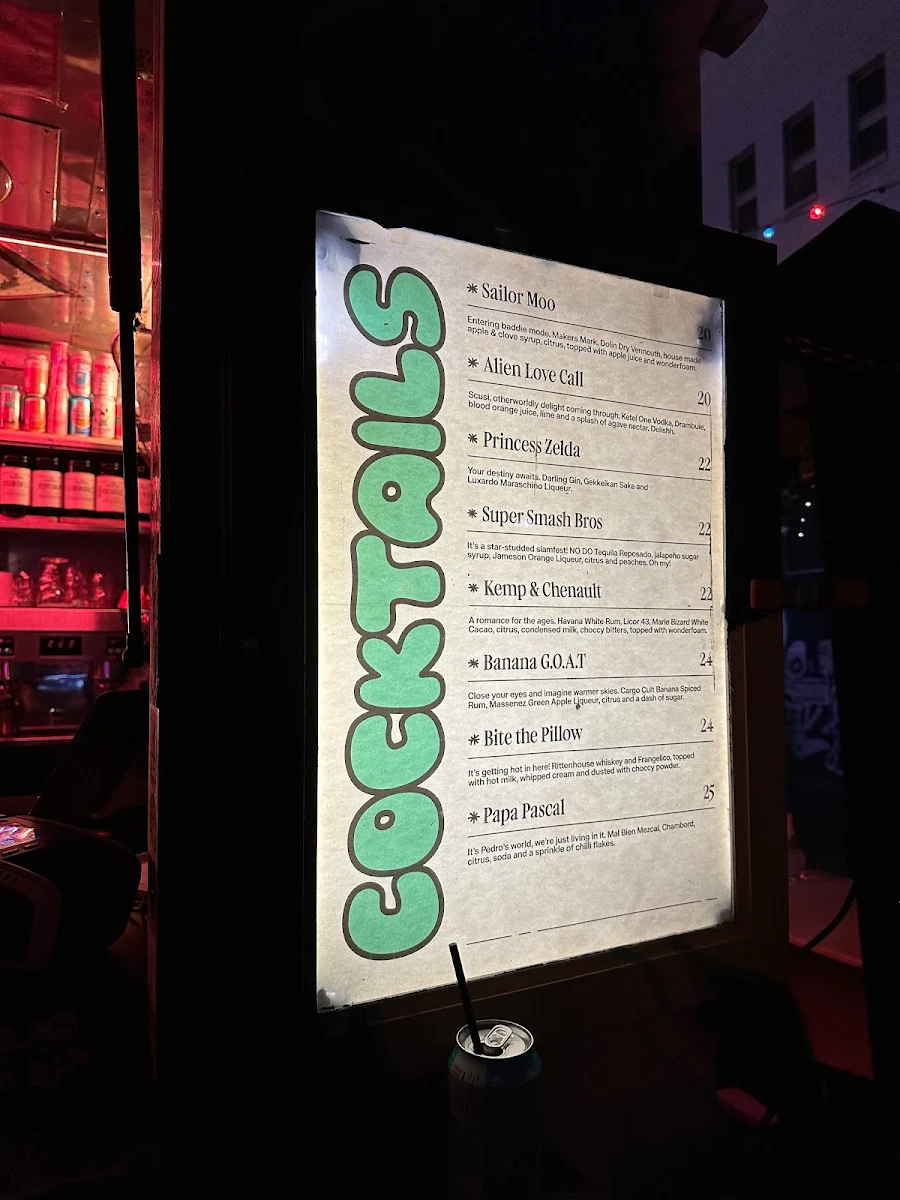 Menu, Section 8