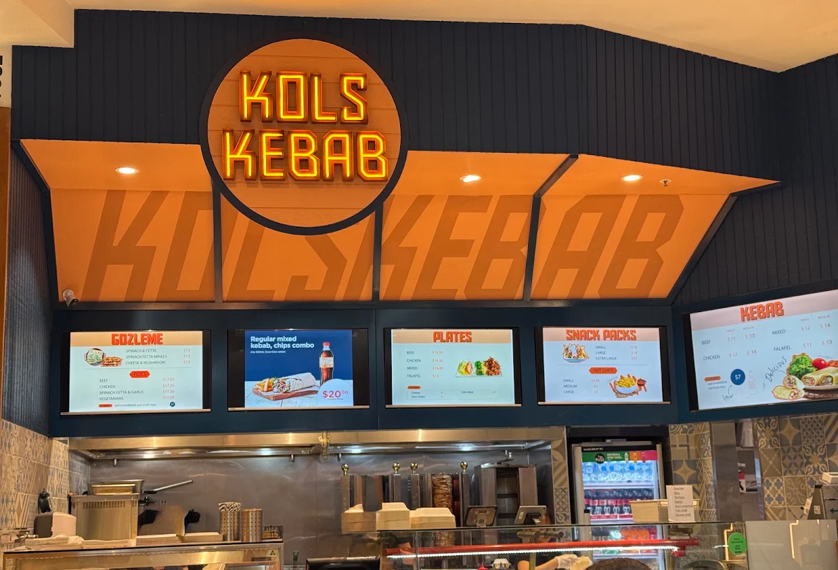 Menu, Kols kebab