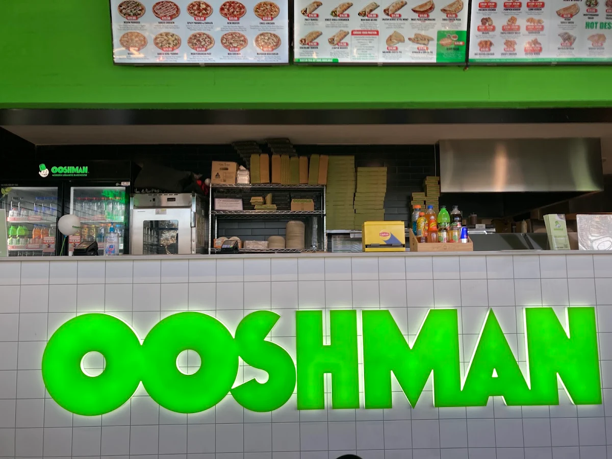Menu, OOSHMAN Weston