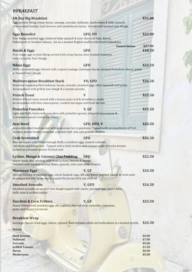 Menu photo 1