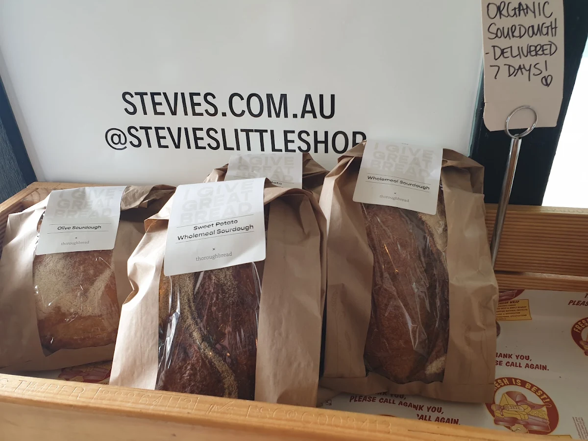 Menu, Stevies Little Shop