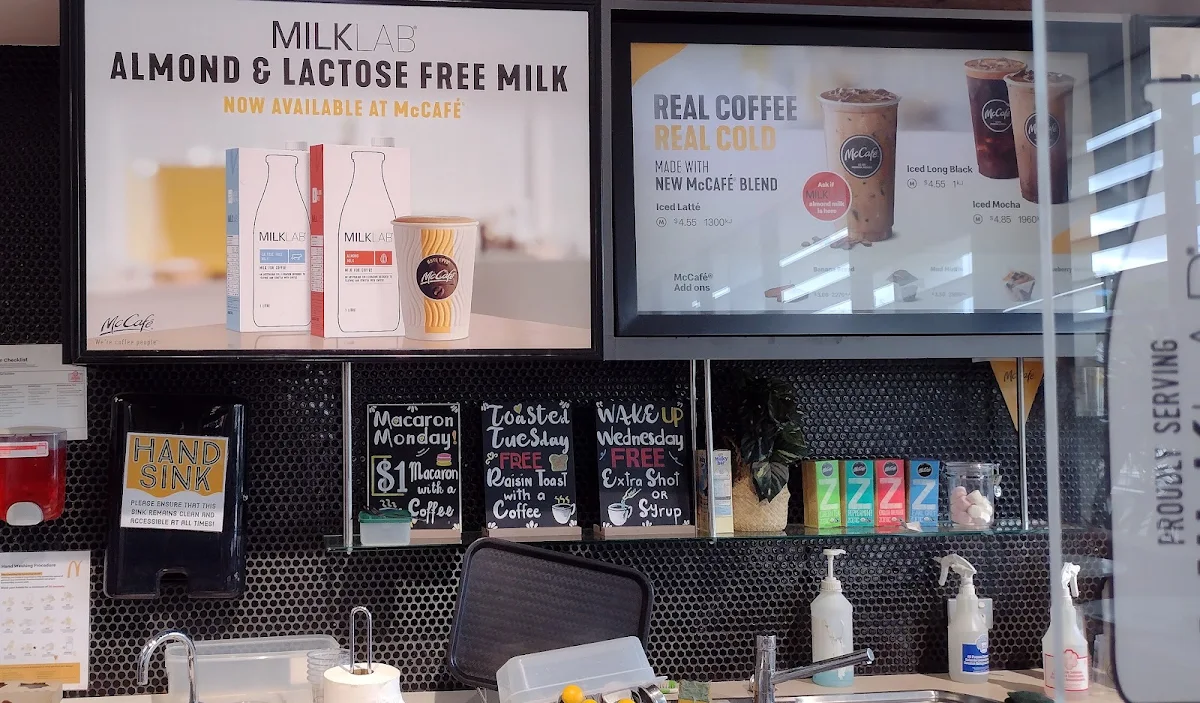 Menu, McDonald's Beenleigh