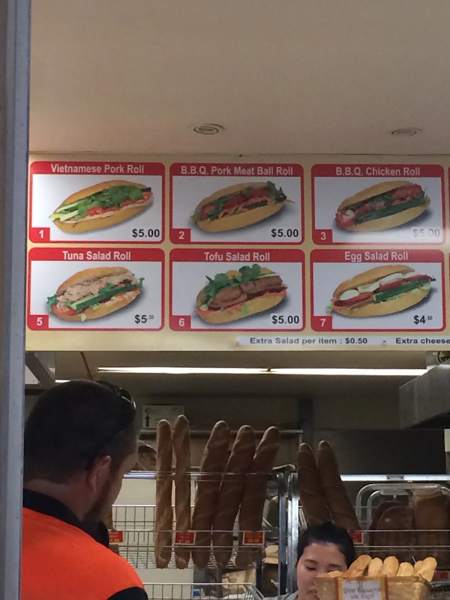 Menu, Best Baked Daily