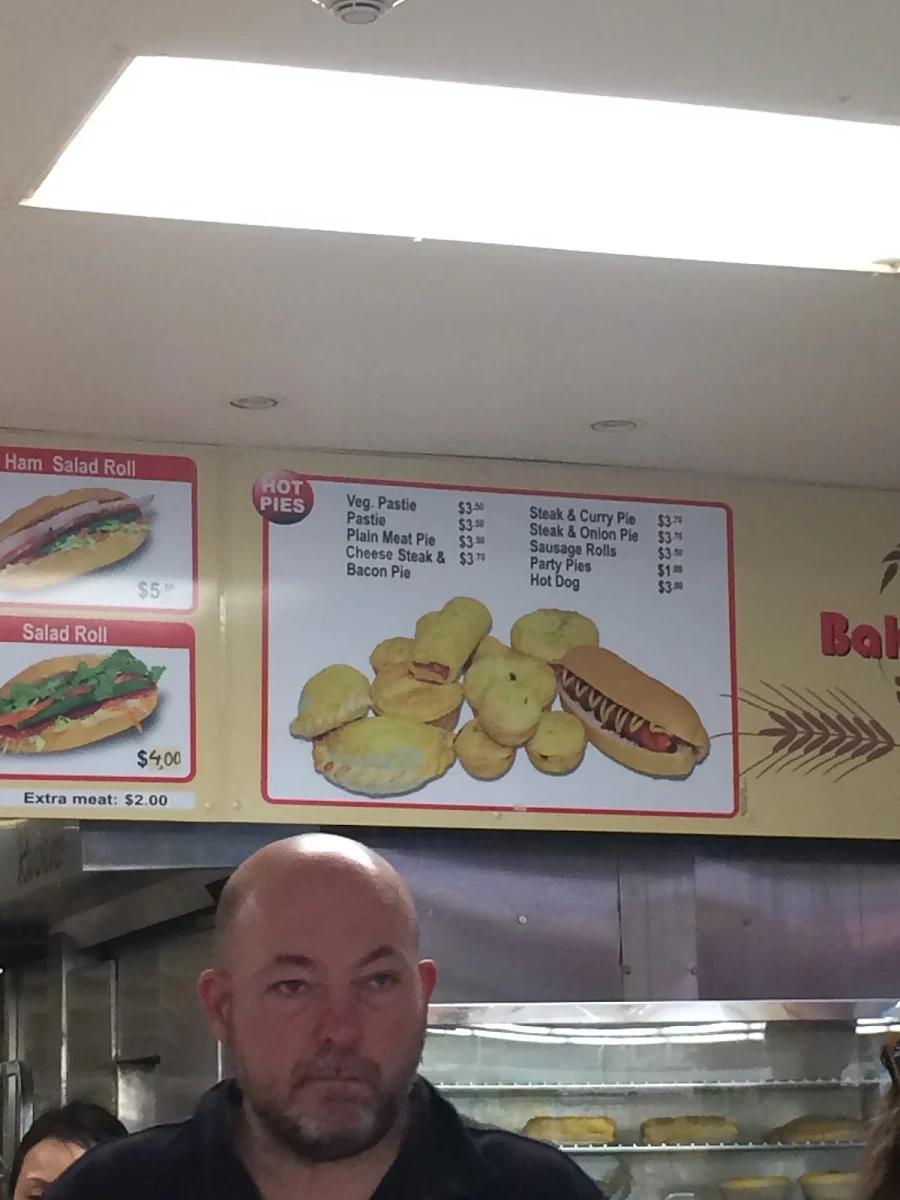 Menu, Best Baked Daily