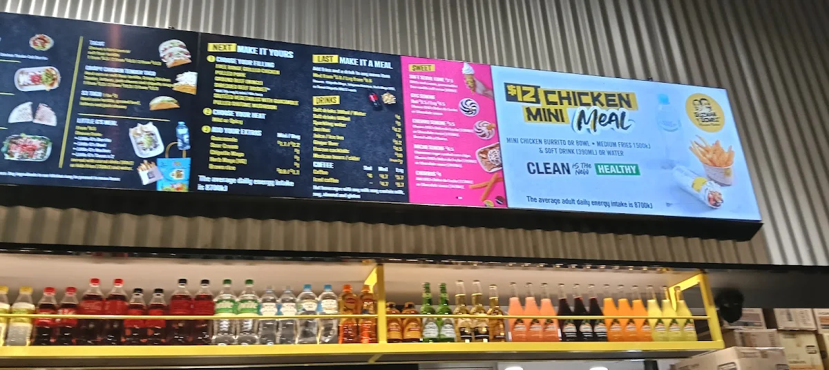 Menu, Guzman y Gomez - Glenelg East