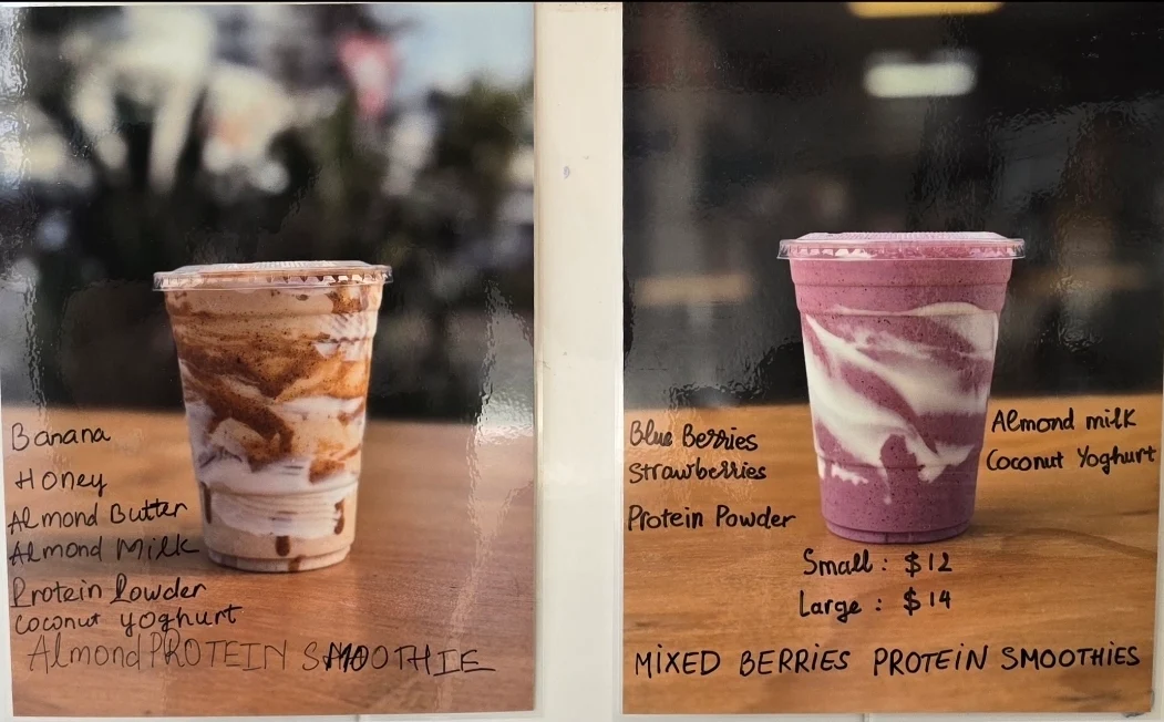 Menu, Good Garden Cafe