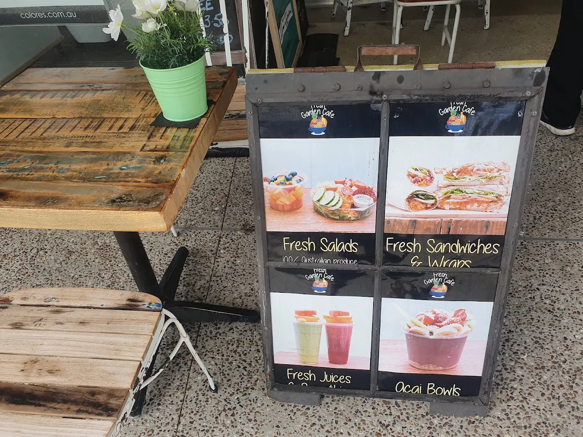 Menu, Good Garden Cafe