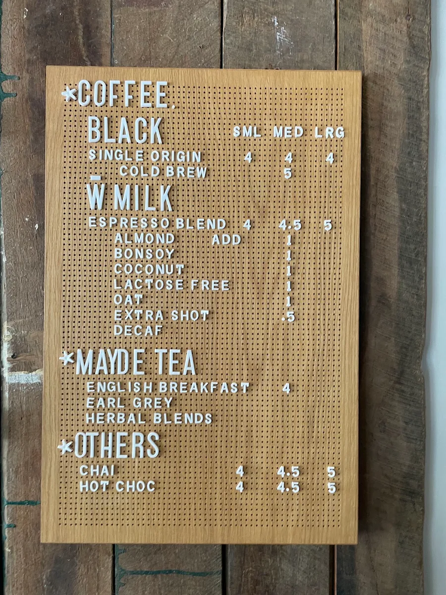 Menu photo 1