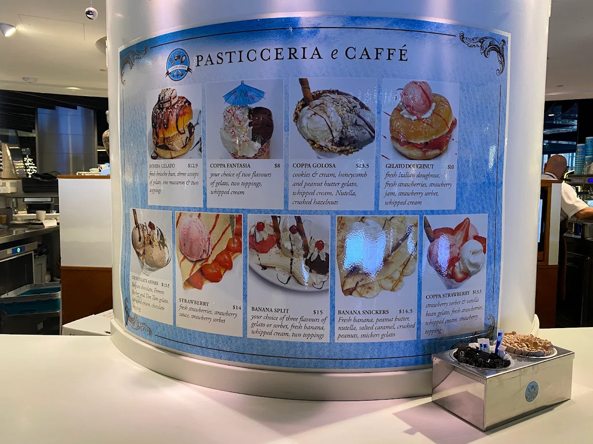 Menu, Via del Corso
