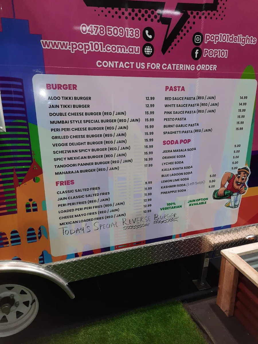 Menu, Gopi Ka Chatka Clayton