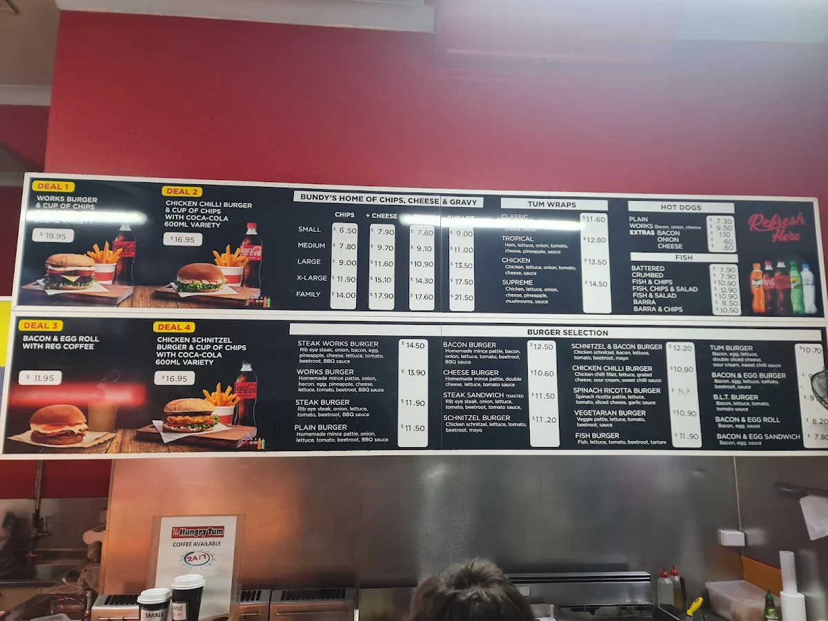 Menu, Hungry Tum