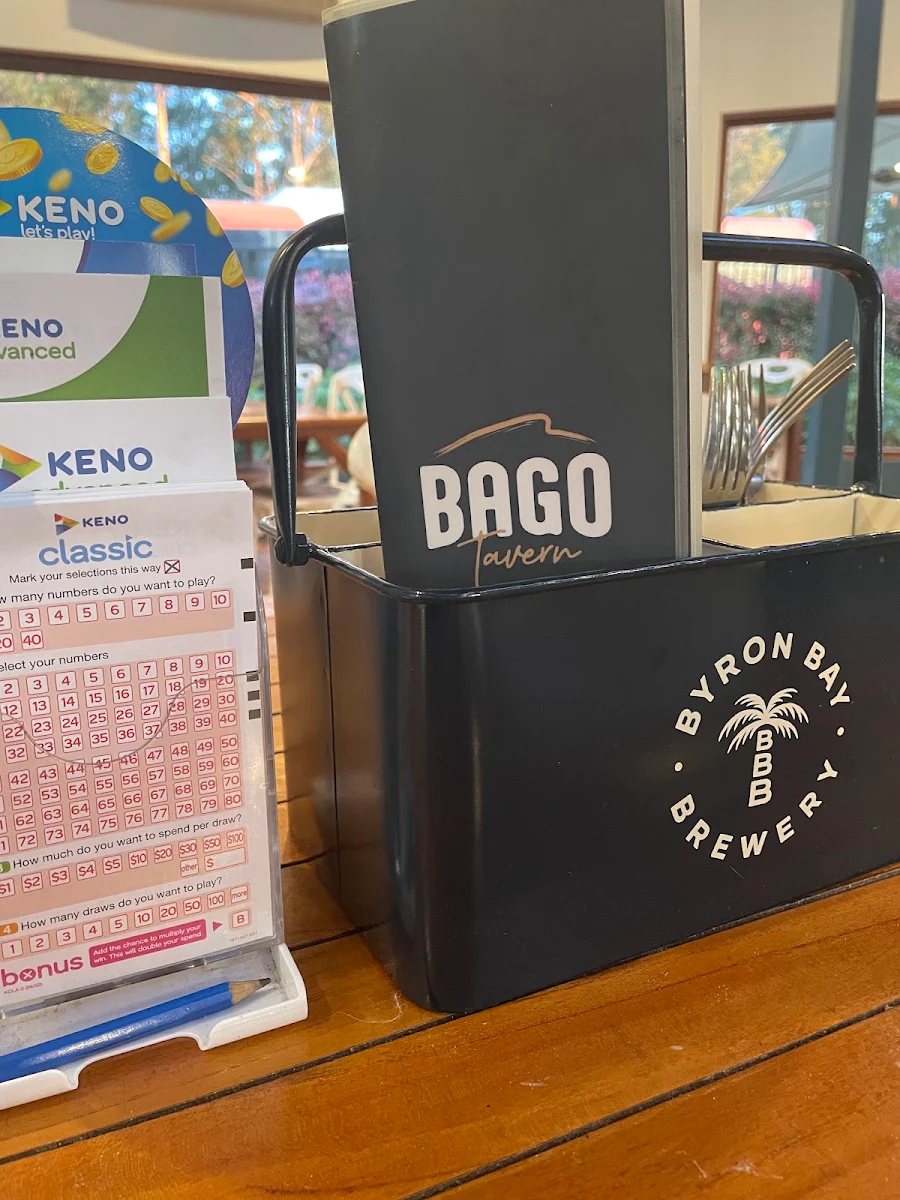 Menu, Bago Tavern