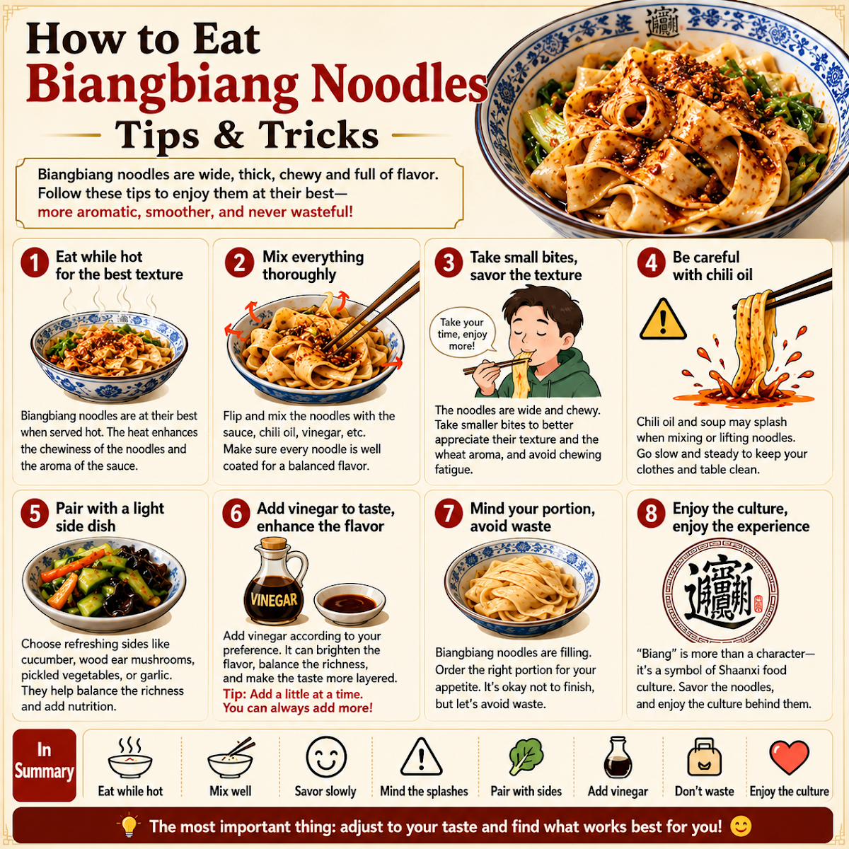 Menu, Biang Biang Fresh Noodle