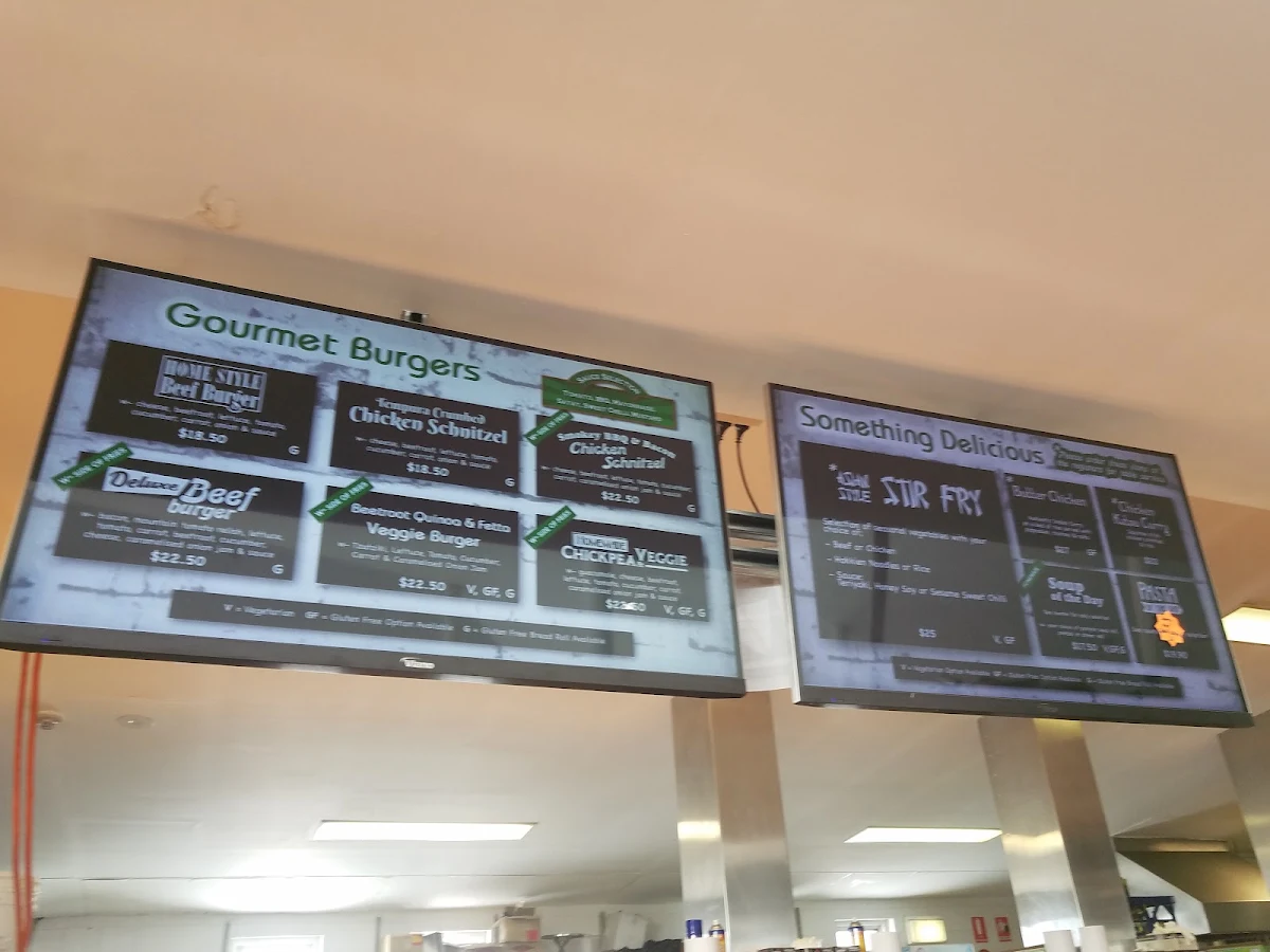 Menu, Mid-Station Café & Restaurant