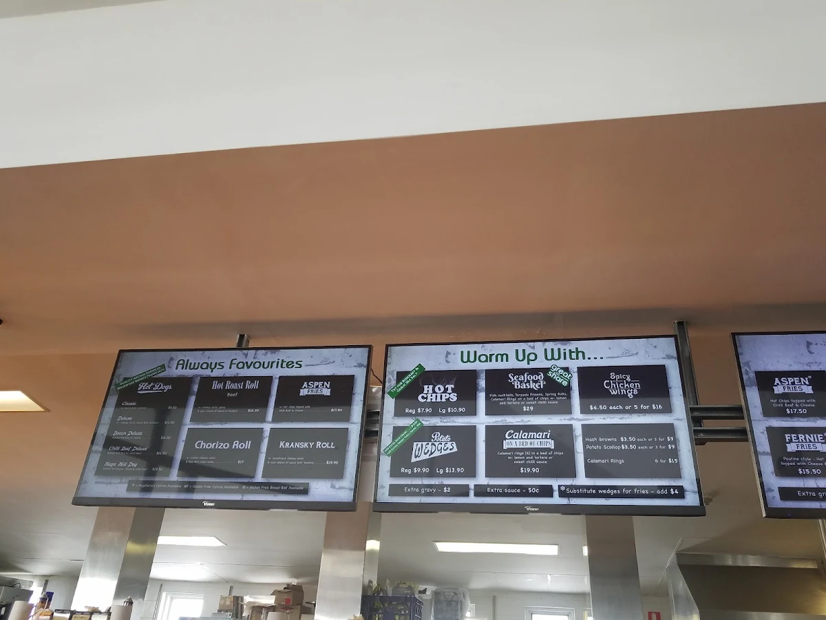 Menu, Mid-Station Café & Restaurant