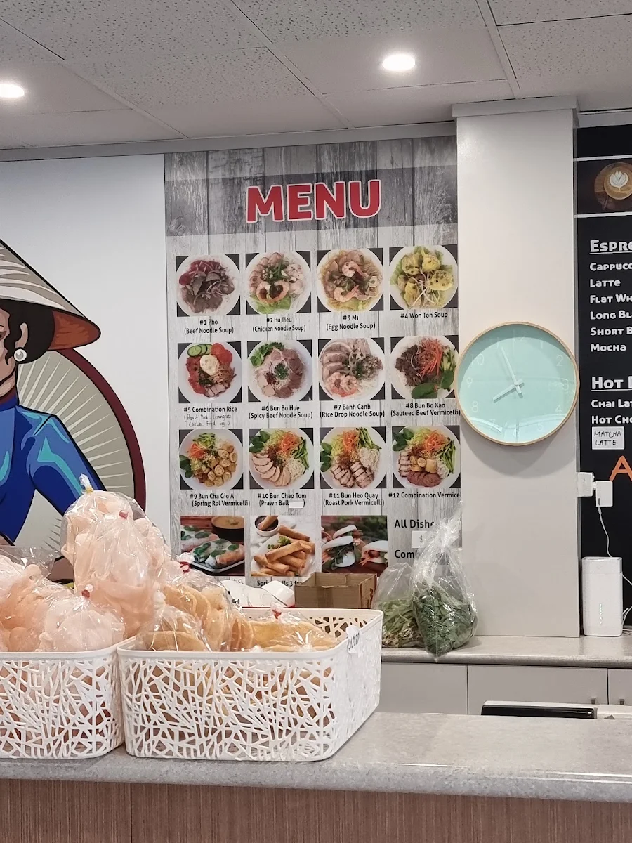 Menu, Banh Mi Bar (Pho & Vietnamese Cuisine)
