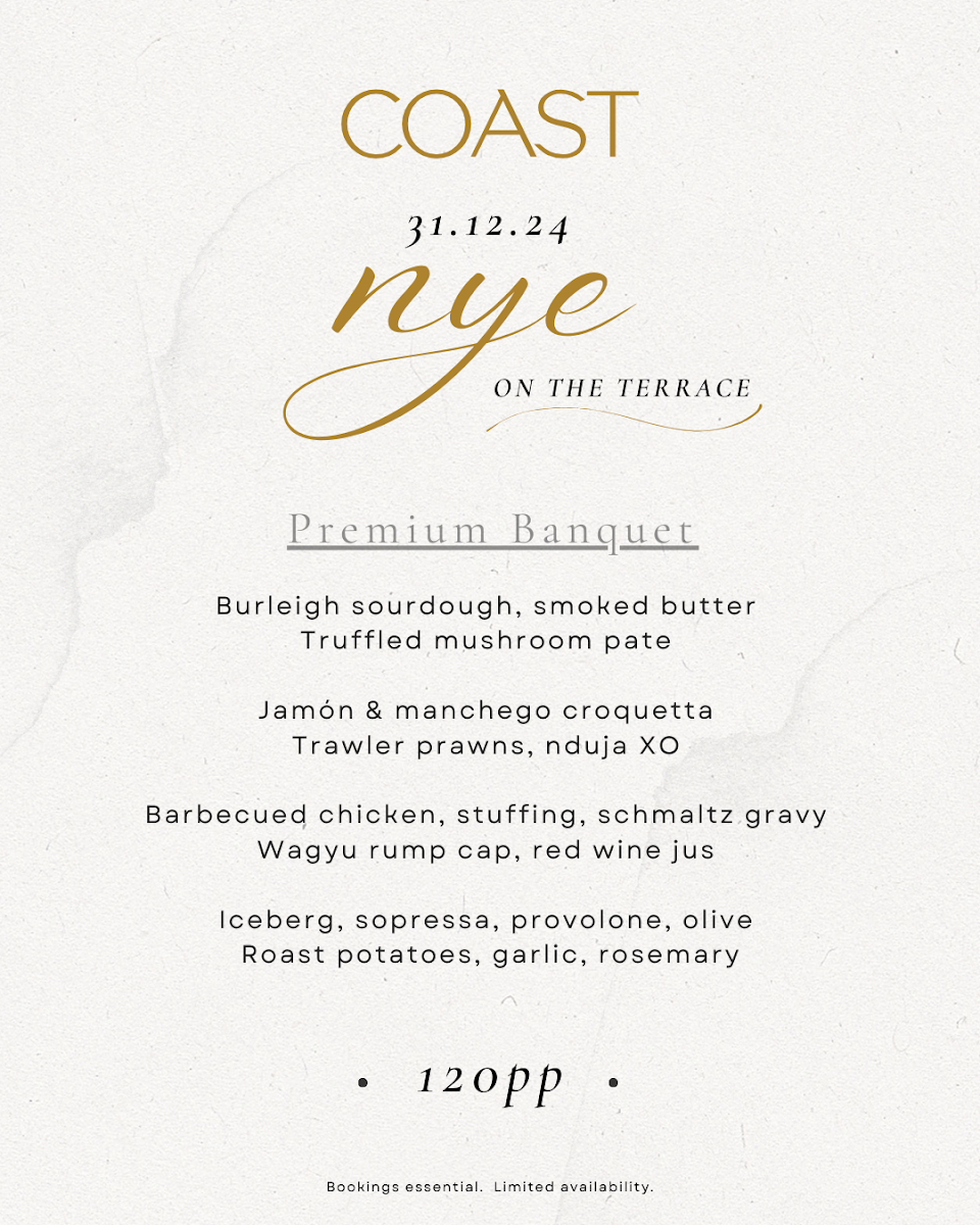 Menu, COAST