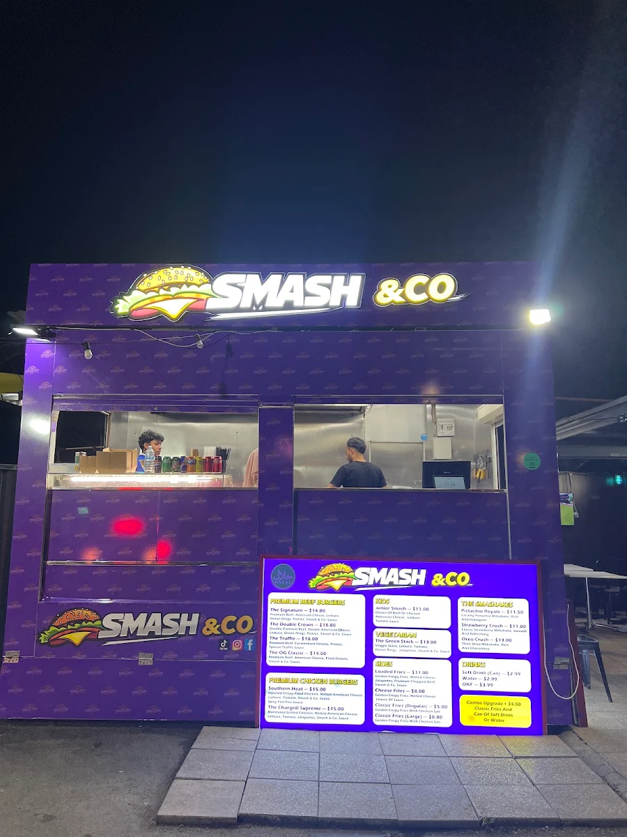 Menu, Smash & Co