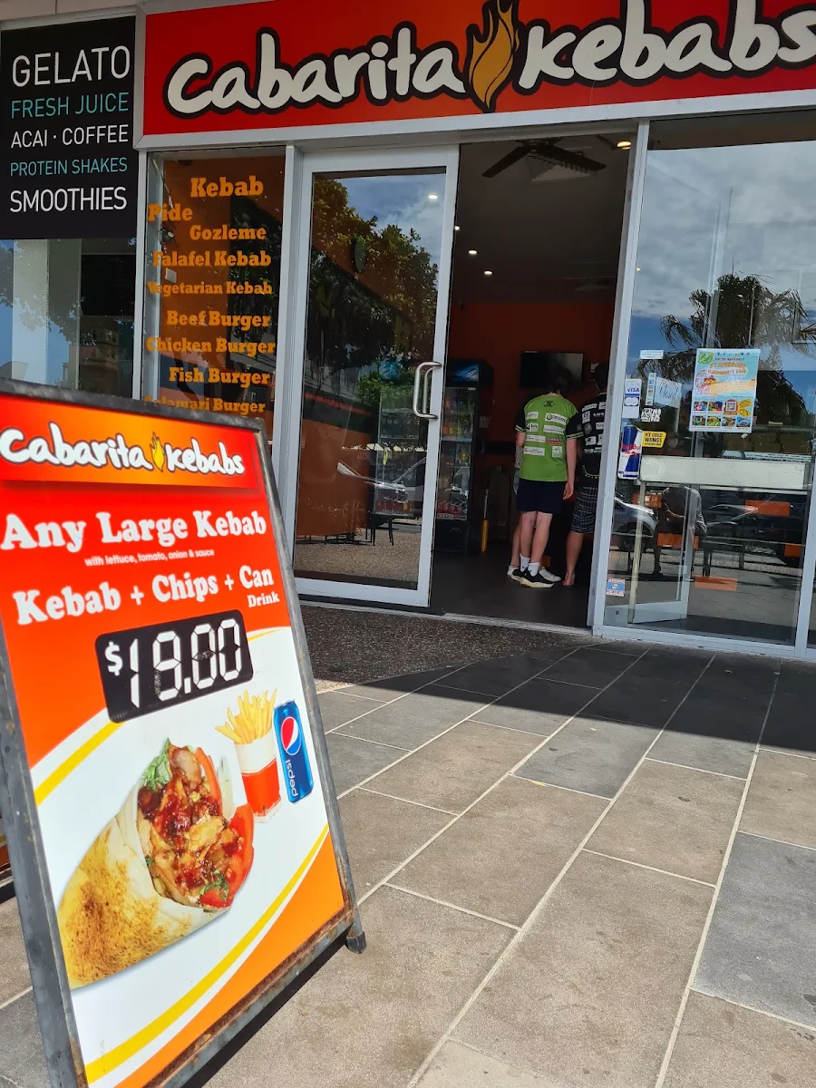 Menu, Cabarita Kebabs